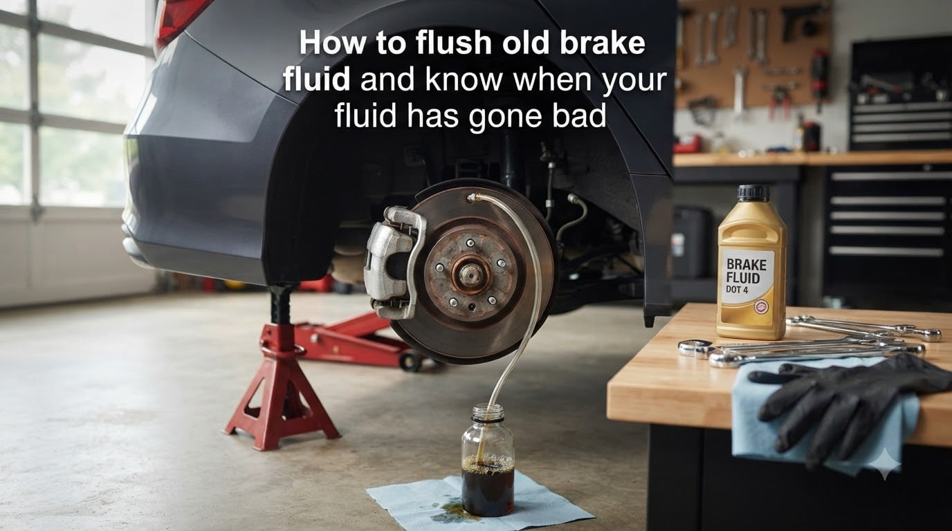 How to flush old brake fluid and know when your fluid has gone bad