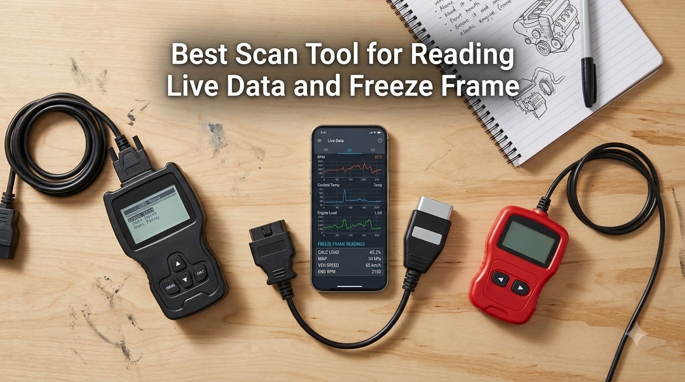 Best Scan Tool for Reading Live Data and Freeze Frame