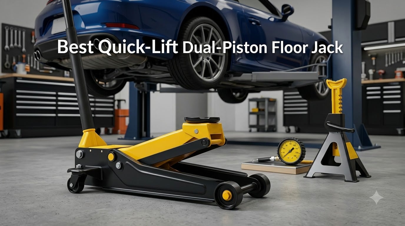 Best Quick-Lift Dual-Piston Floor Jack