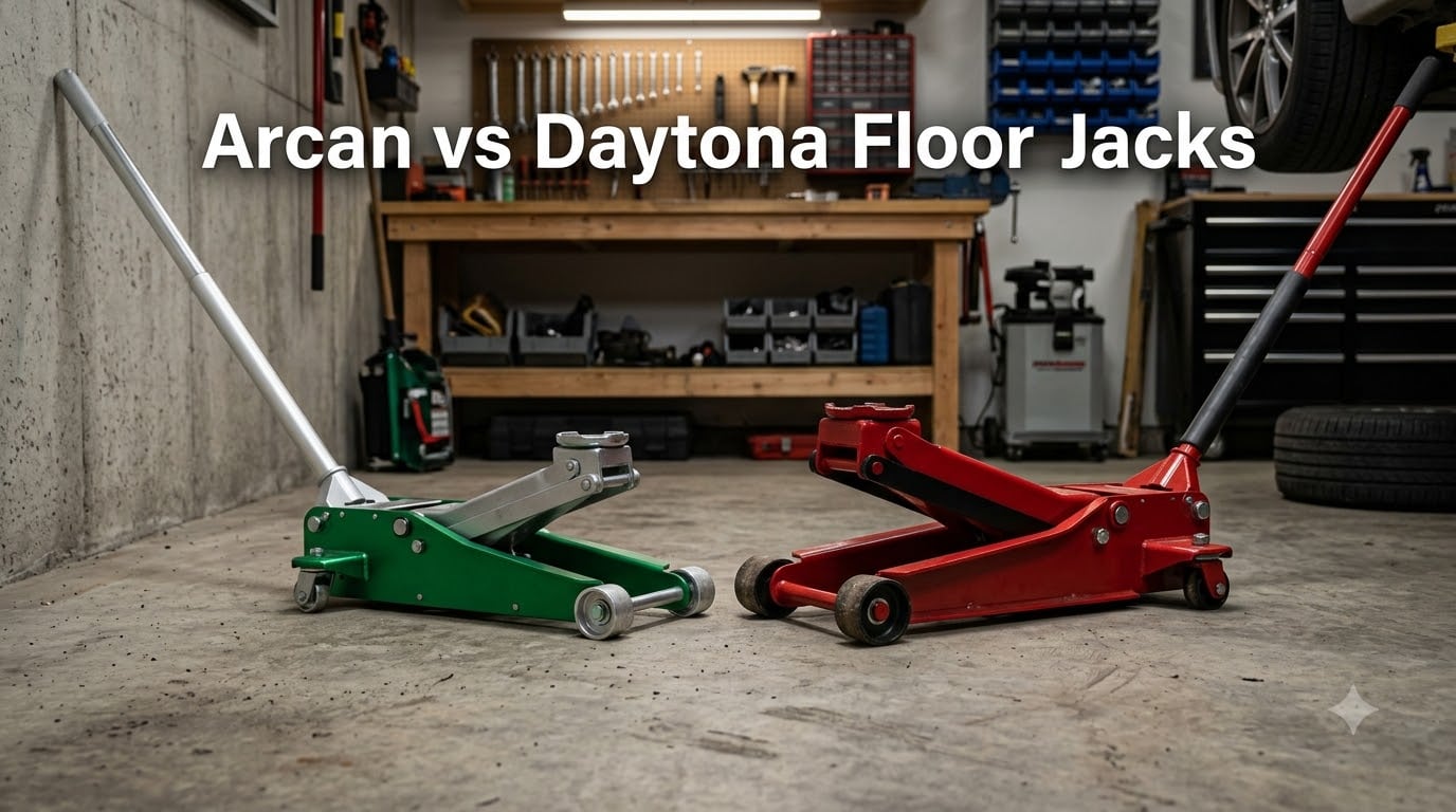 Arcan vs Daytona Floor Jacks