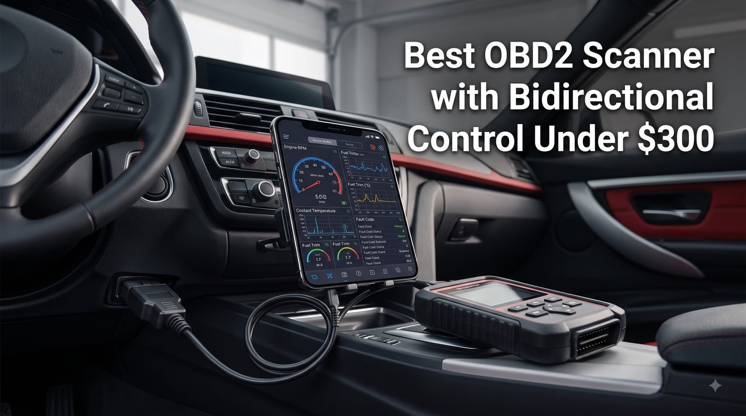 Best OBD2 Scanner with Bidirectional Control Under $300