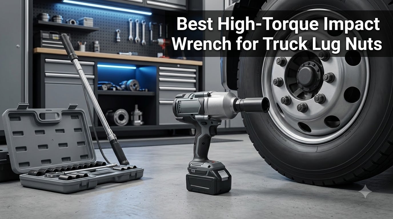 Best High-Torque Impact Wrench for Truck Lug Nuts