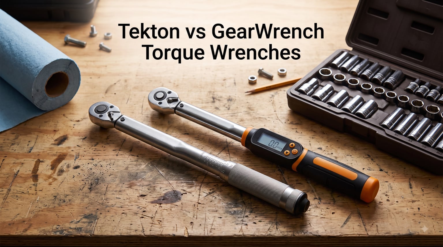 Tekton vs GearWrench Torque Wrenches
