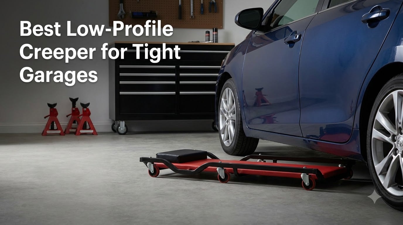 Best Low-Profile Creeper for Tight Garages