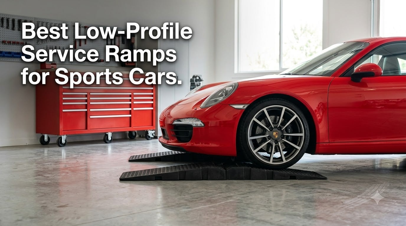 Best Low-Profile Service Ramps for Sports Cars