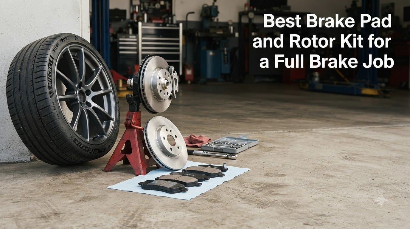 Best Brake Pad and Rotor Kit for a Full Brake Job