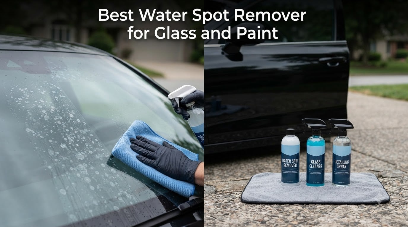 Best Water Spot Remover for Glass and Paint
