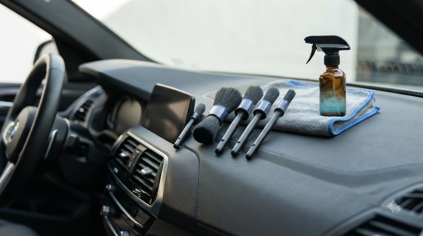 Best Detailing Brushes for Interior Vents