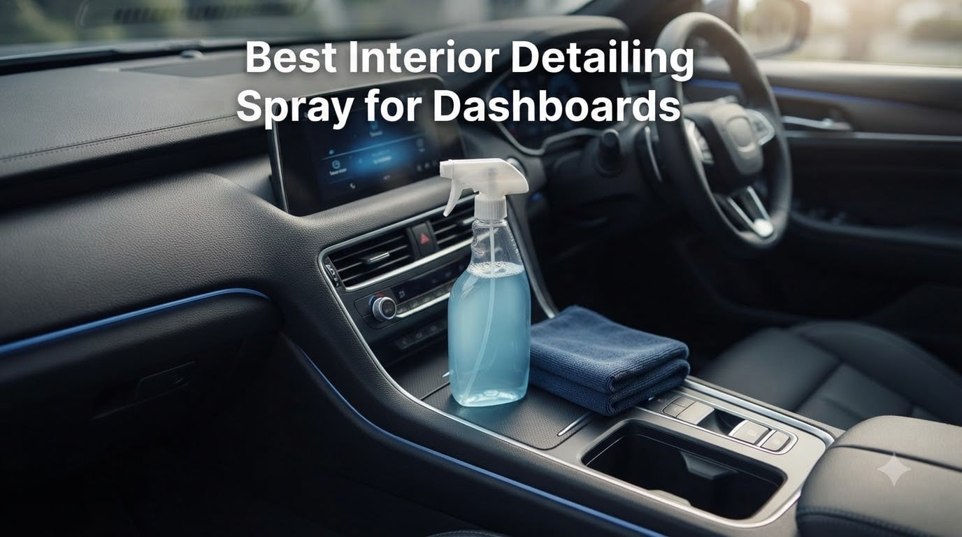 Best Interior Detailing Spray for Dashboards