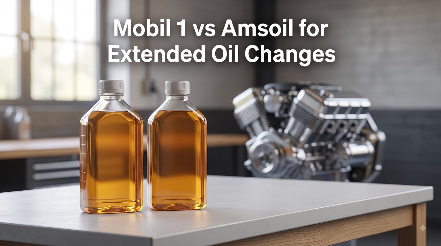 Mobil 1 vs Amsoil for Extended Oil Changes