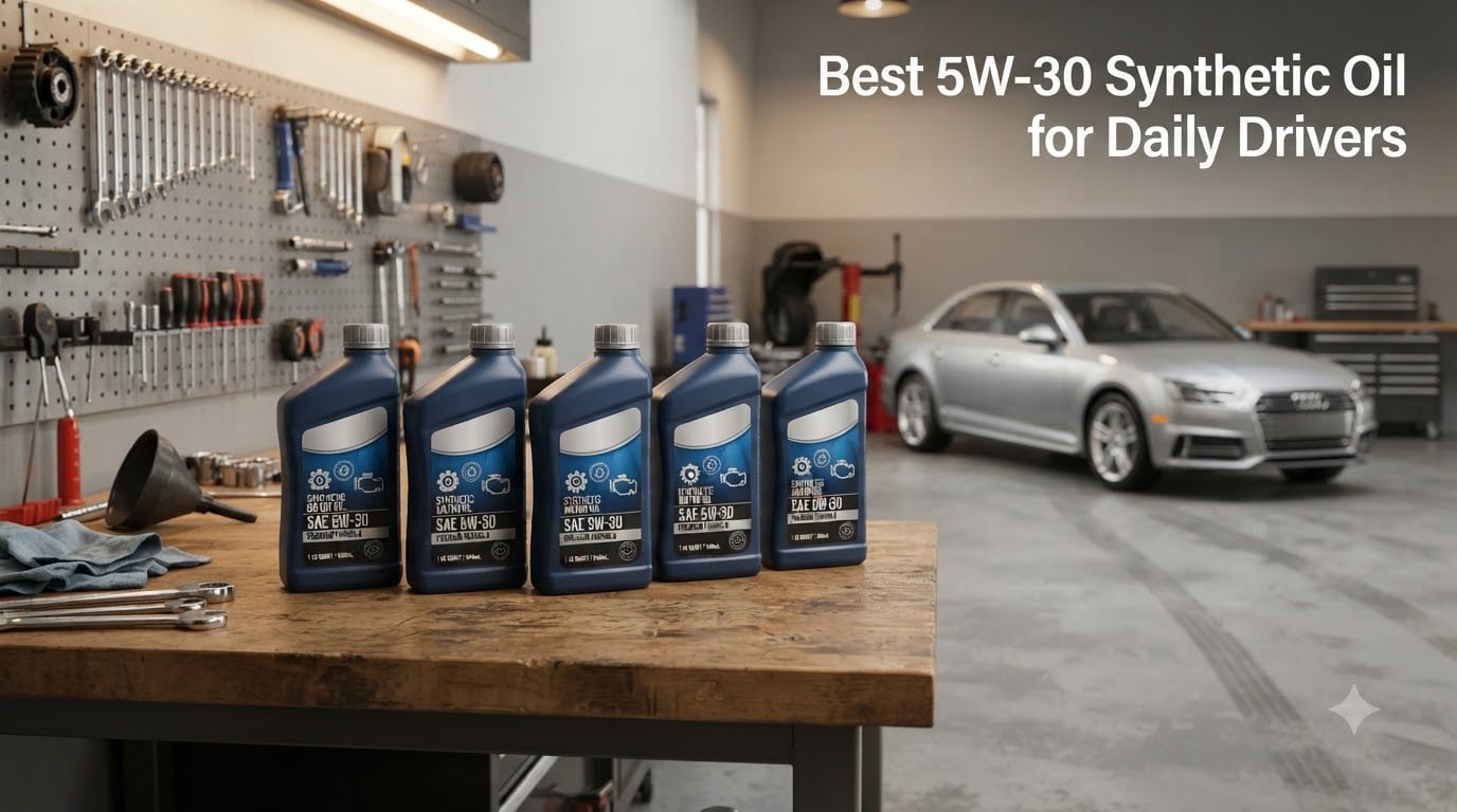 Best 5W-30 Synthetic Oil for Daily Drivers