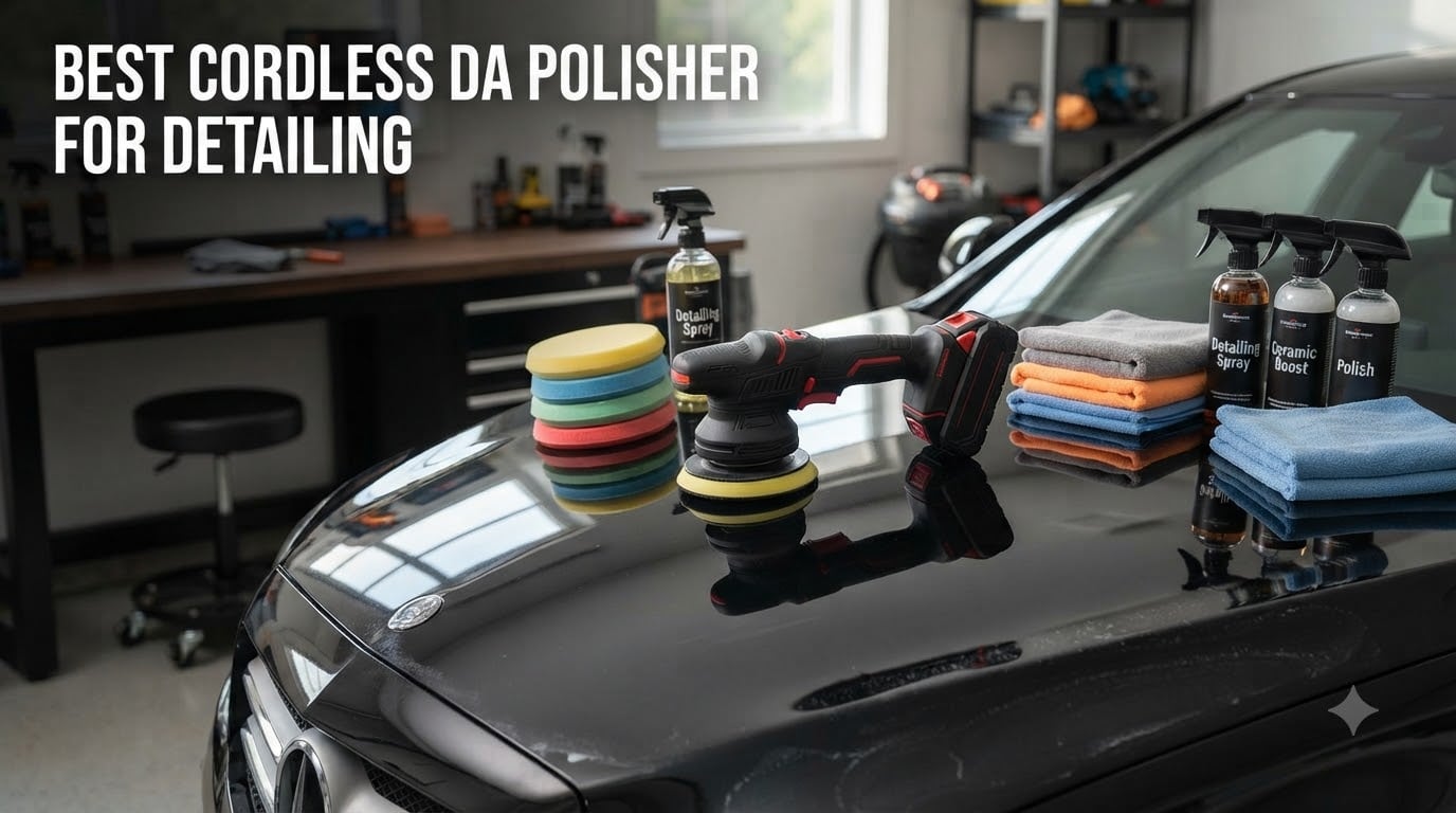 Best Cordless DA Polisher for Detailing