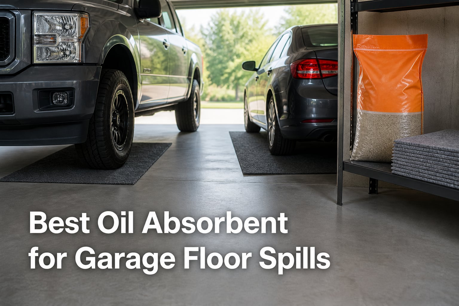 Best Oil Absorbent for Garage Floor Spills