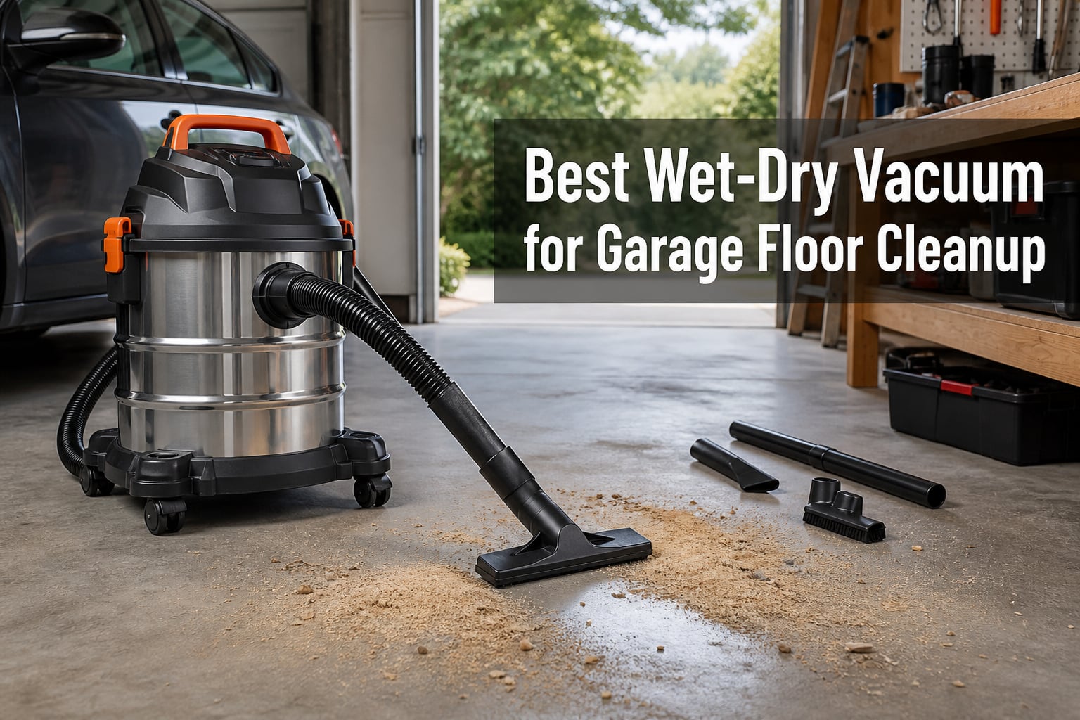 Best Wet-Dry Vacuum for Garage Floor Cleanup