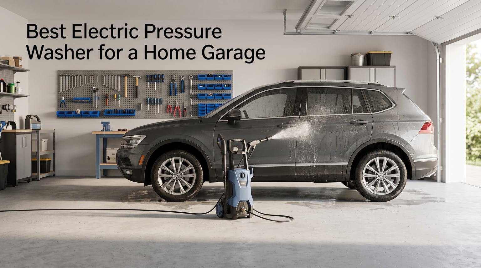 Best Electric Pressure Washer for a Home Garage