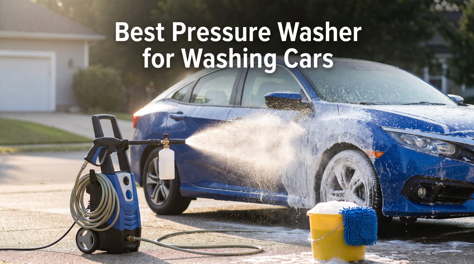 Best Pressure Washer for Washing Cars
