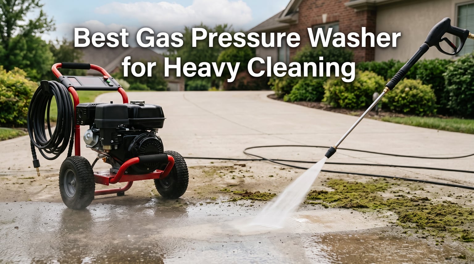 Best Gas Pressure Washer for Heavy Cleaning