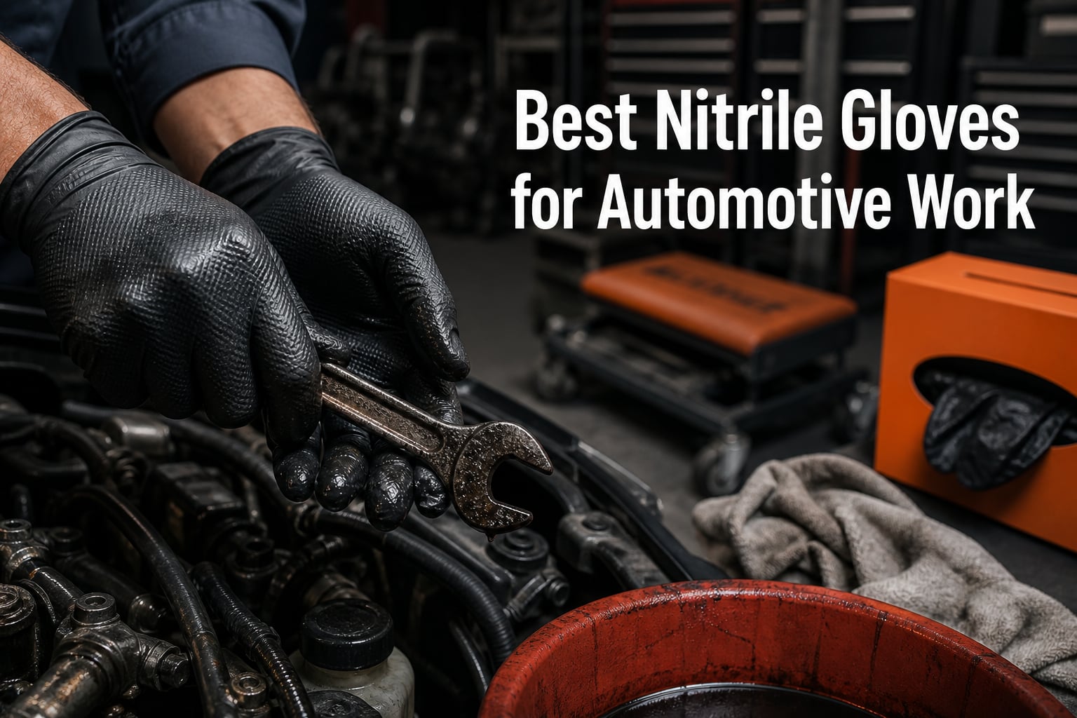 Best Nitrile Gloves for Automotive Work