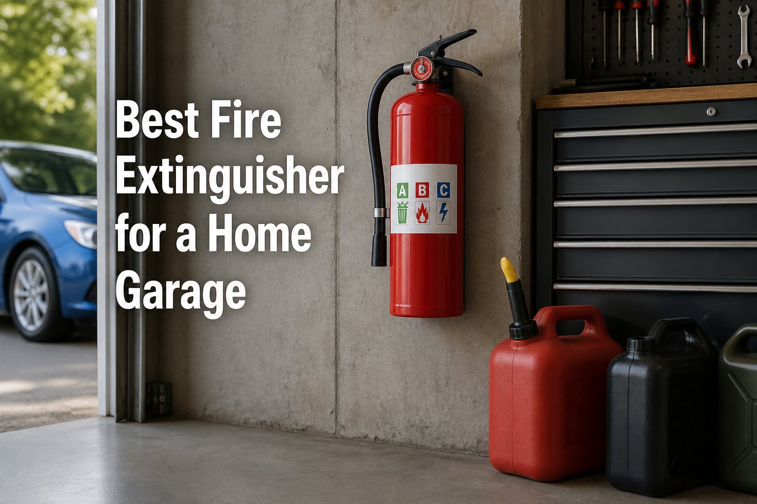 Best Fire Extinguisher for a Home Garage