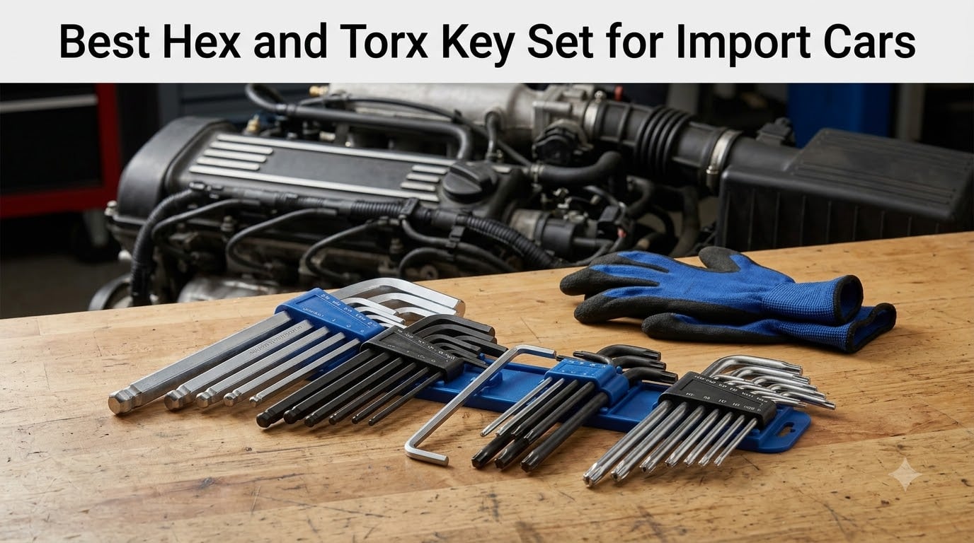 Best Hex and Torx Key Set for Import Cars