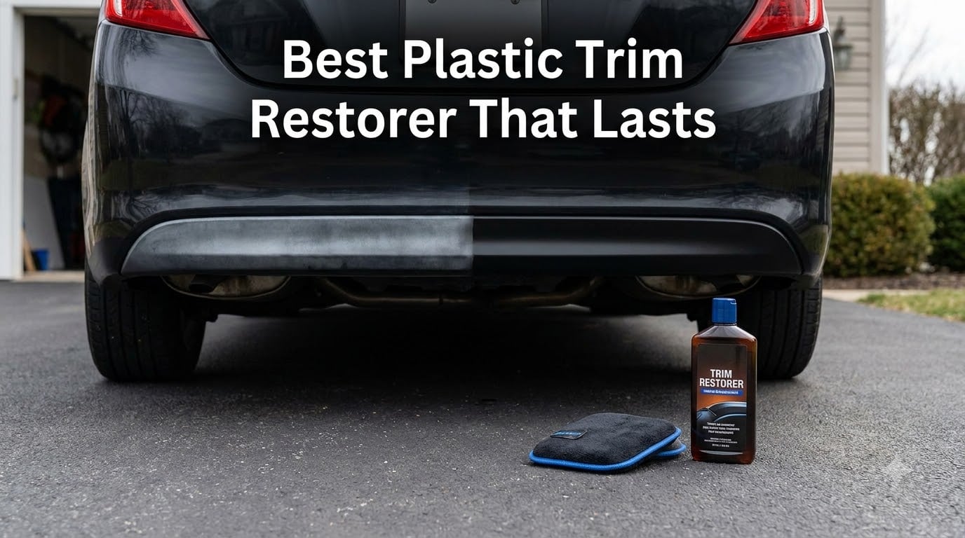 Best Plastic Trim Restorer That Lasts