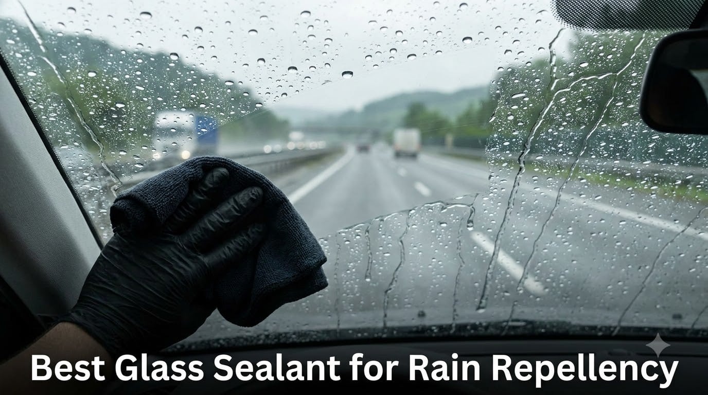 Best Glass Sealant for Rain Repellency