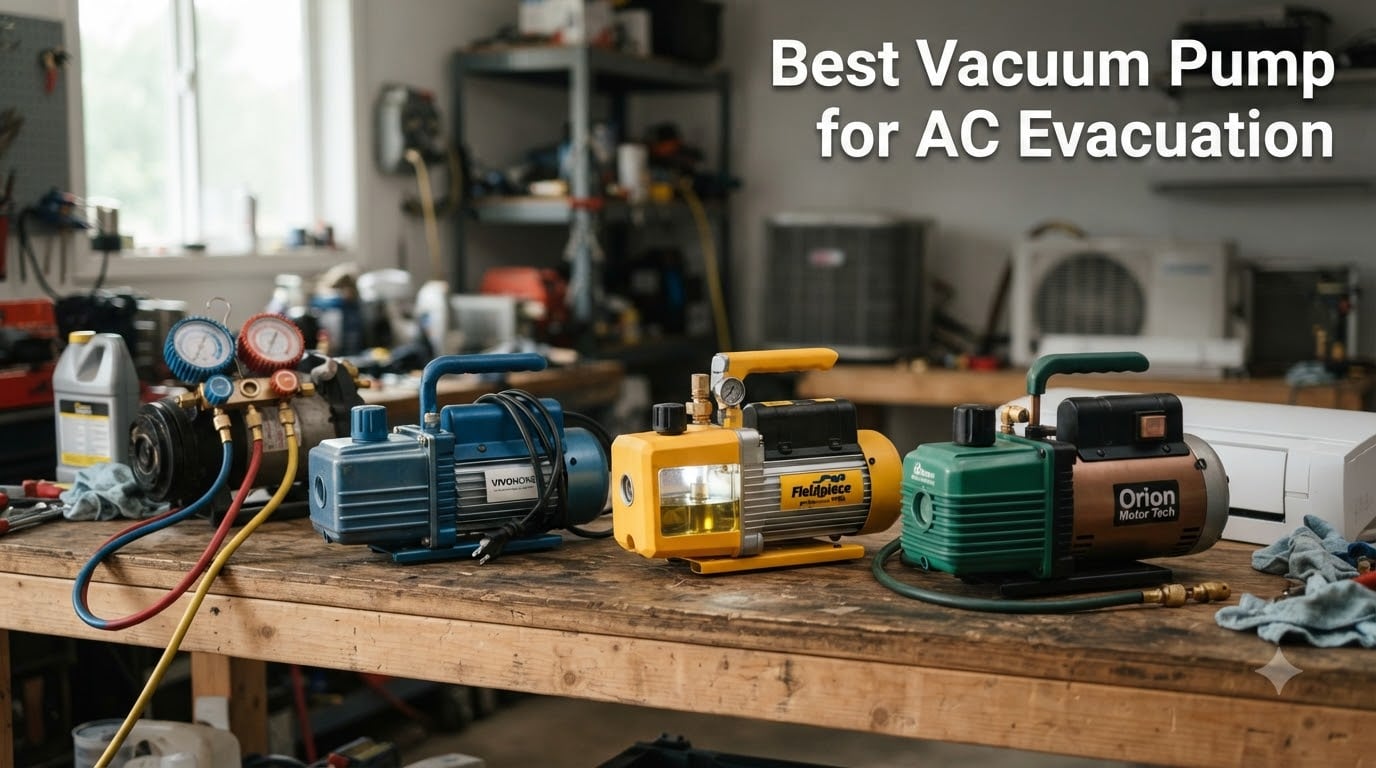 Best Vacuum Pump for AC Evacuation