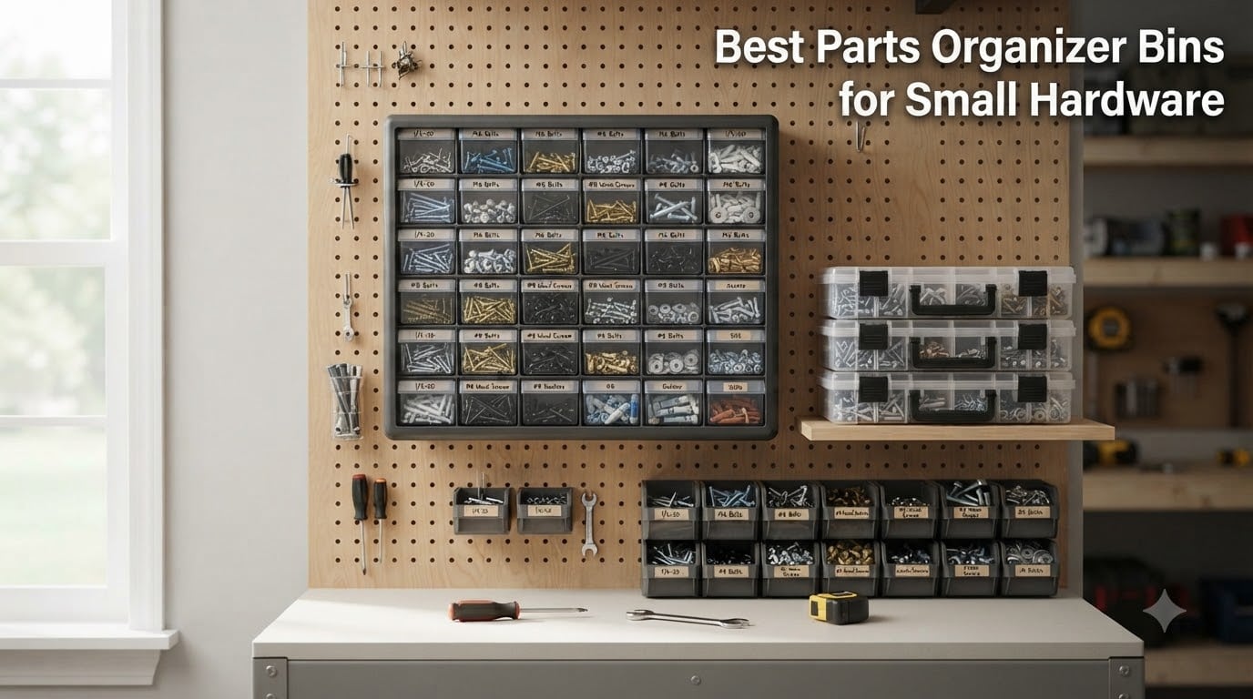 Best Parts Organizer Bins for Small Hardware