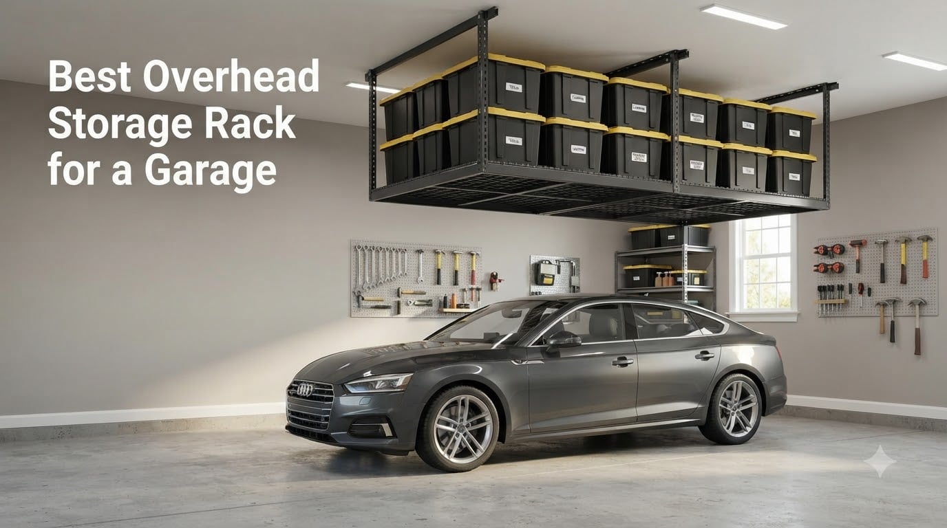 Best Overhead Storage Rack for a Garage