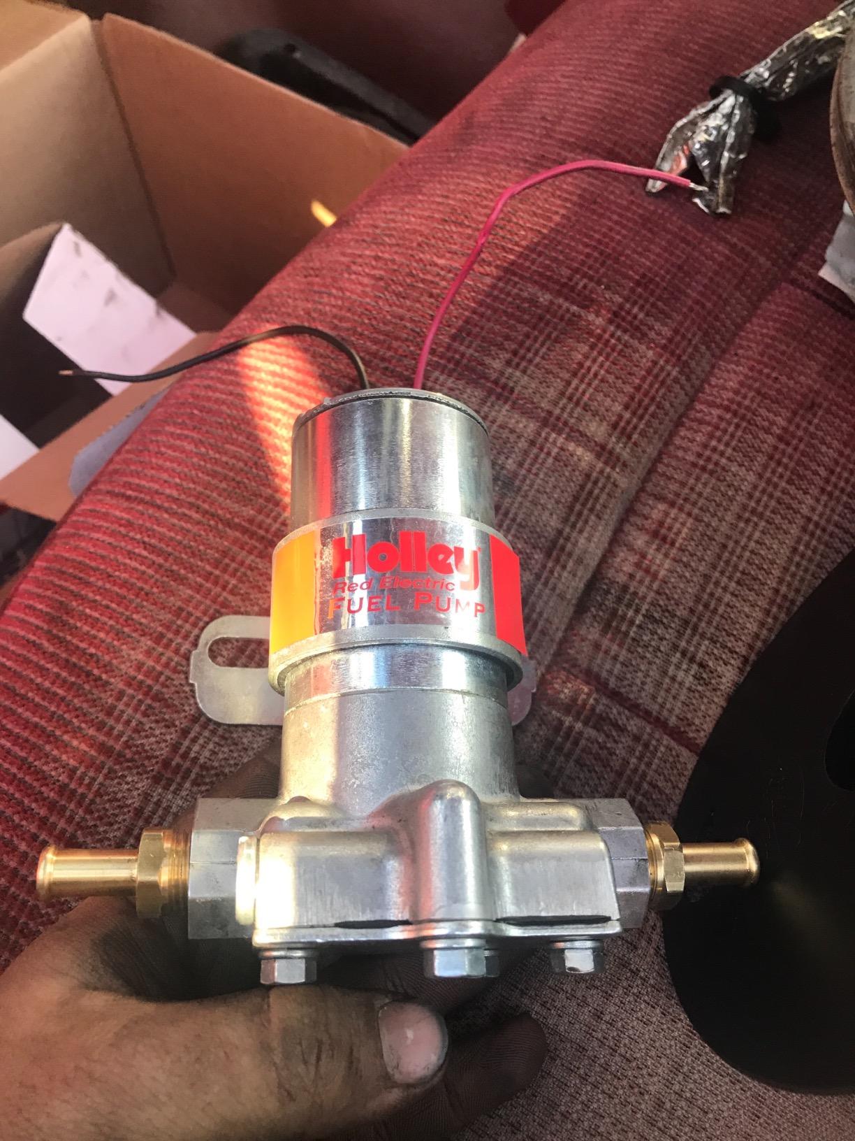 Holley 12-801-1 97 GPH RED® Electric Fuel Pump customer photo 1