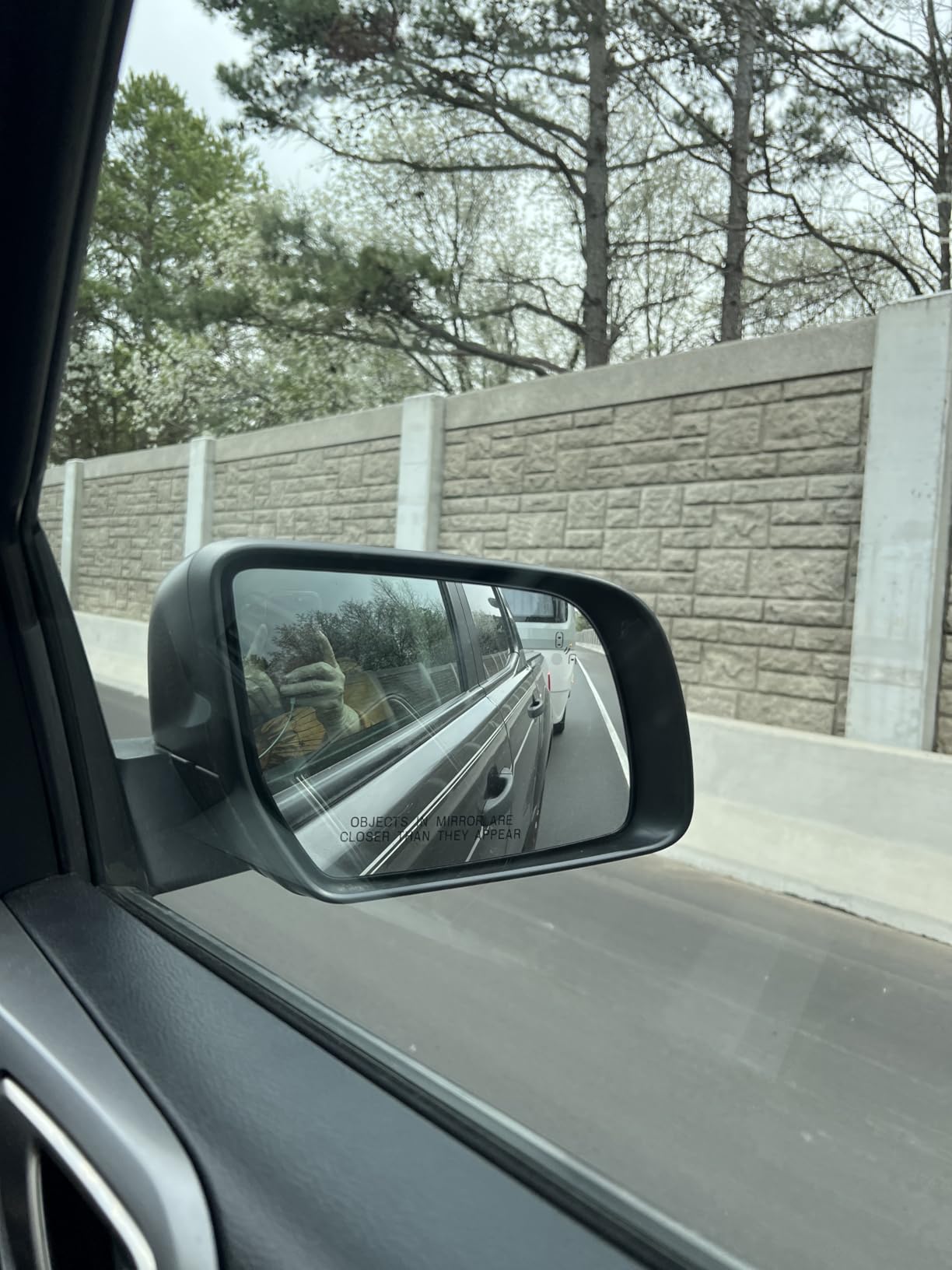 CIPA 11950 Clip-On Towing Mirror,Black & Silver, 15.75 Inch customer photo 2