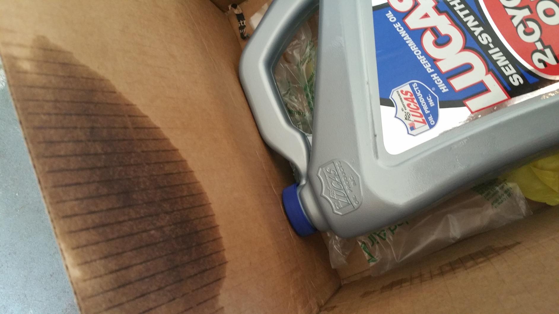Lucas Oil 10115 Semi-Synthetic 2-Cycle Motor Oil - 1 Gallon customer photo 1