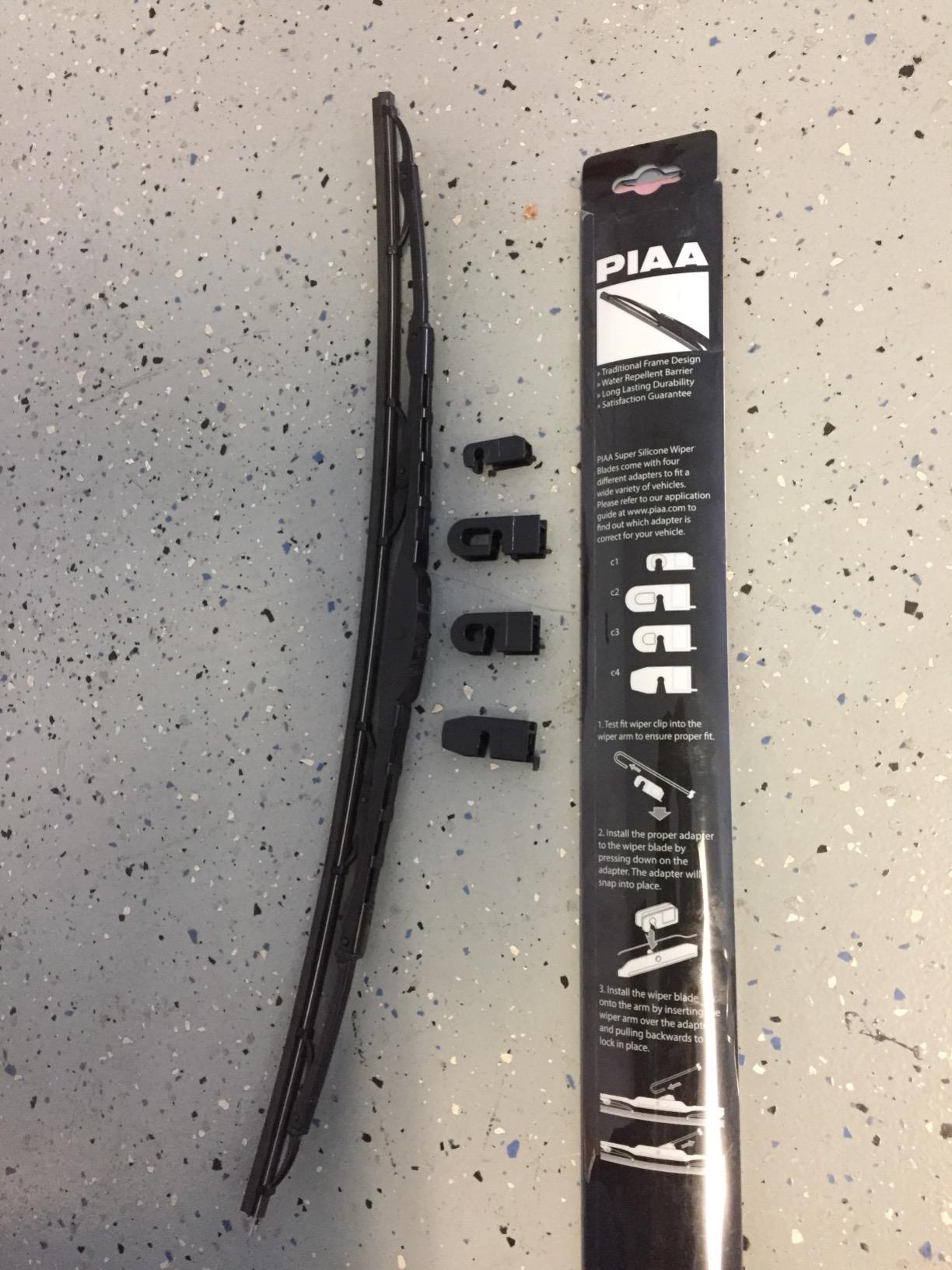 Piaa 95065 26-Inch (650mm) Super Silicone Wiper Blade, Premium All-Season OEM Windshield Wiper Replacement customer photo 1