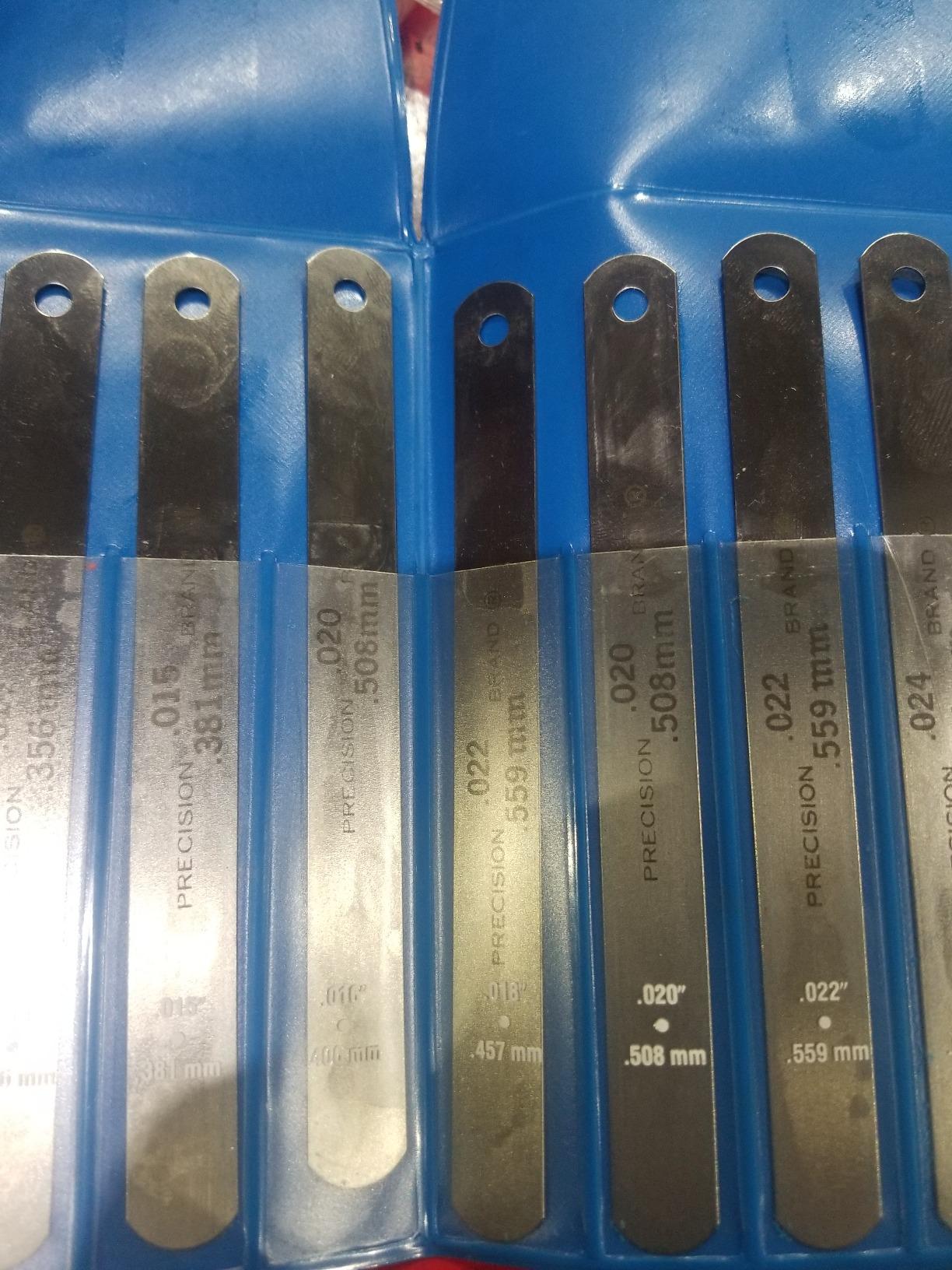Precision Brand - 605-19990 19990 Steel Thickness Feeler Gage Poc-Kit Assortment, 1/2
