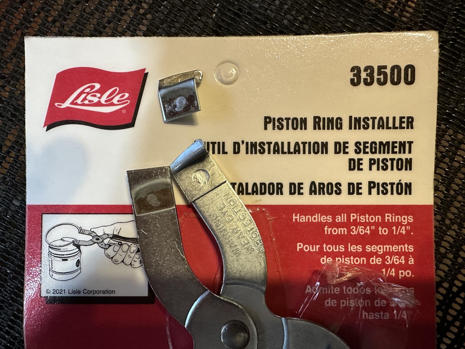 Lisle 33500 Piston Ring Installer customer photo 1
