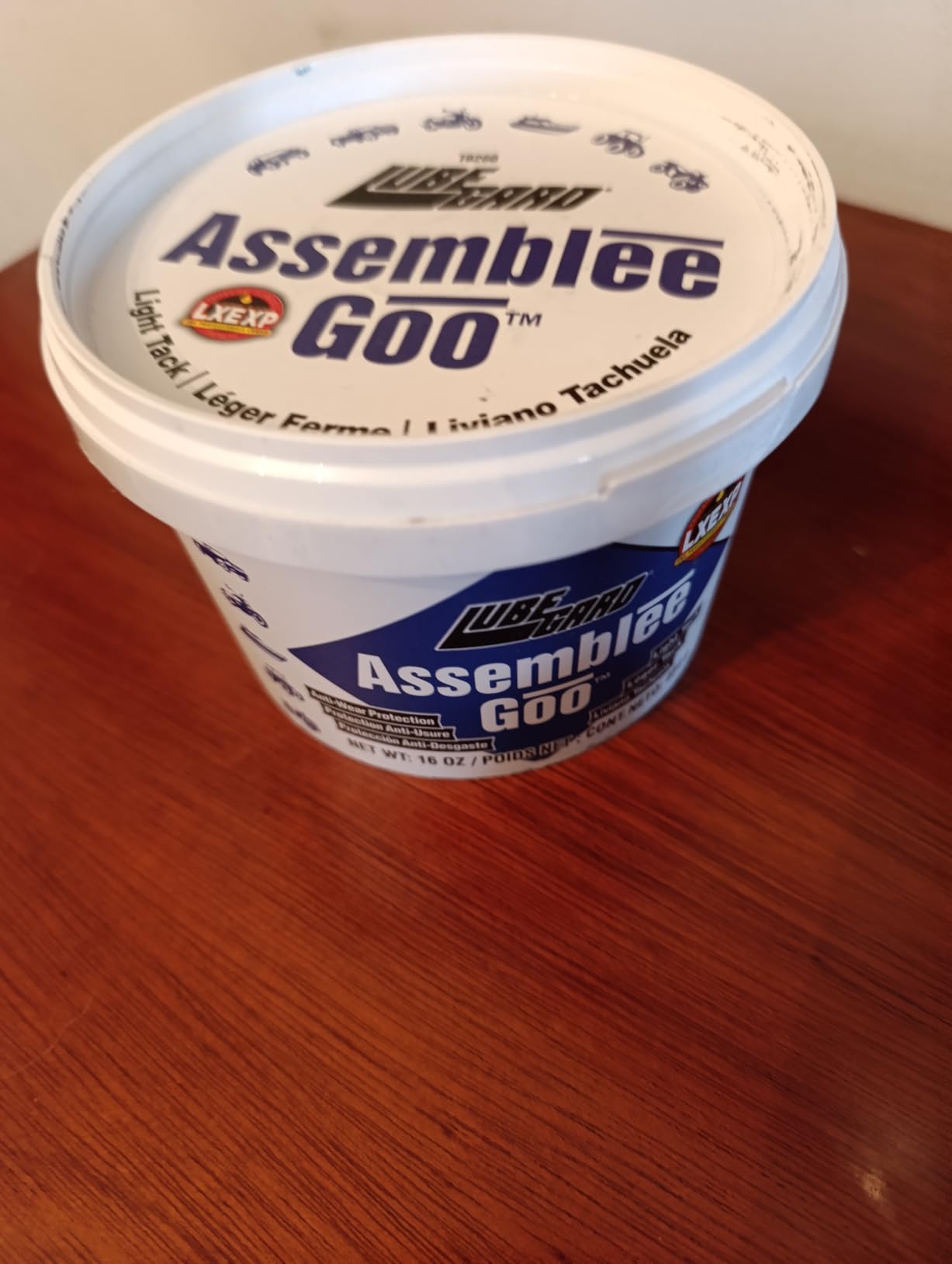 Lubegard 19260 Assemblee Goo, Blue, Light Tack Lubricant, 16 oz. customer photo 1