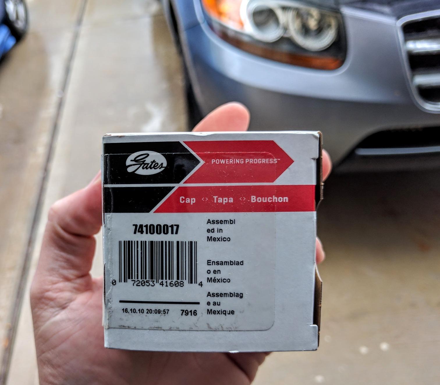 Gates 31336 Radiator Cap customer photo 2