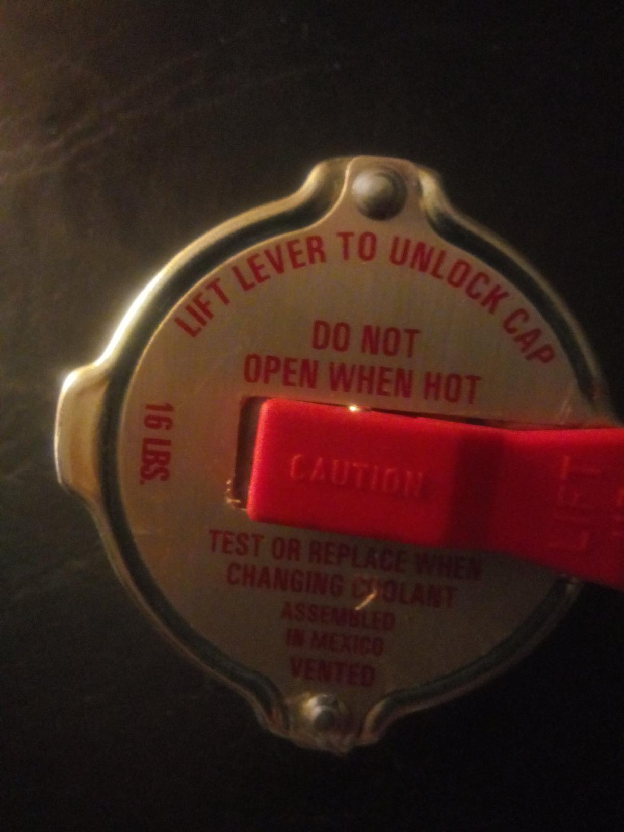 Gates 31516 Safety Release Radiator Cap customer photo 1