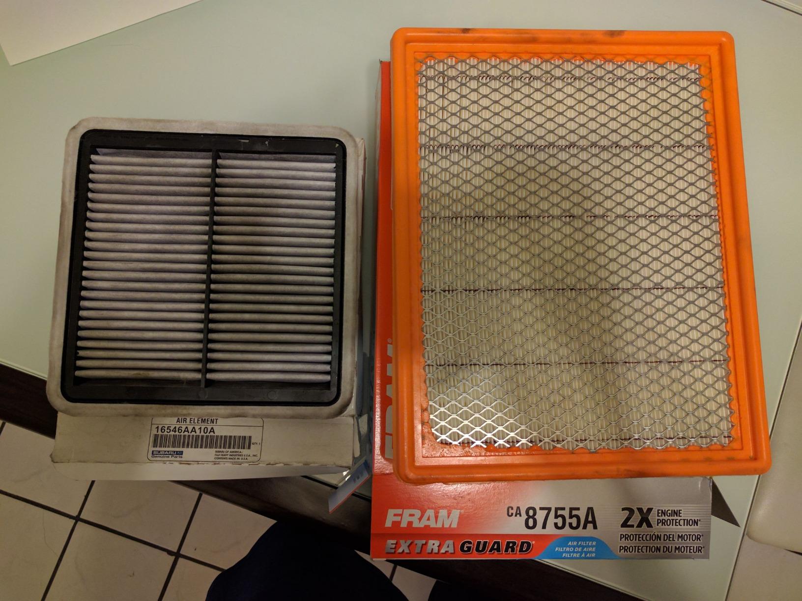 FRAM Extra Guard CA8755A Replacement Engine Air Filter for Select Cadillac, Chevrolet, and GMC Models, Provides Up to 12 Months or 12,000 Miles Filter Protection customer photo 2