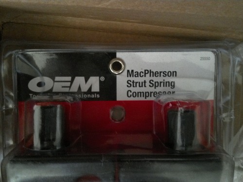 OEMTOOLS MacPherson 10.75 Inch Strut Spring Compressor, Forged Hooks customer photo 1