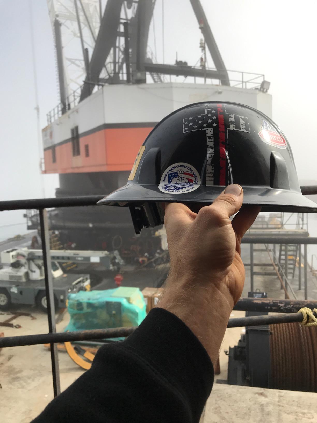 Pyramex SL Series Full Brim Hard Hat with 4-Point Ratchet Suspension - Tough and Lightweight HDPE Shell, Wide Brim for Rain and Sun, Quick, Adjustable and Secure Fit for All Head Sizes customer photo 1
