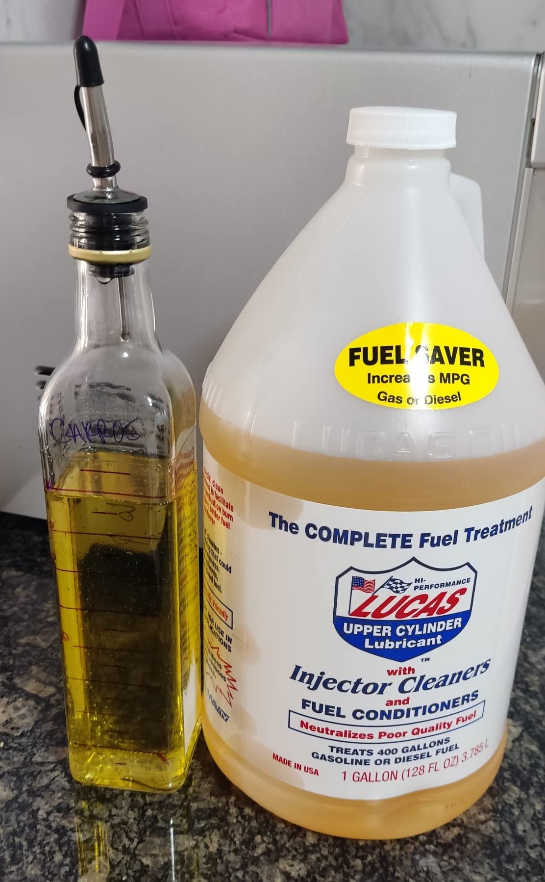 Lucas Oil 10013 Fuel Treatment - 1 Gallon customer photo 2
