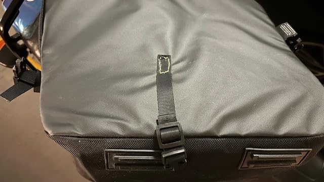 Chase Harper USA 3550 Aeropac II Saddle Bags - Water-Resistant, Industrial Grade Ballistic Nylon w/Thermoplastic Insert, Anti-Scratch Vinyl on Inward Facing Wall, 14