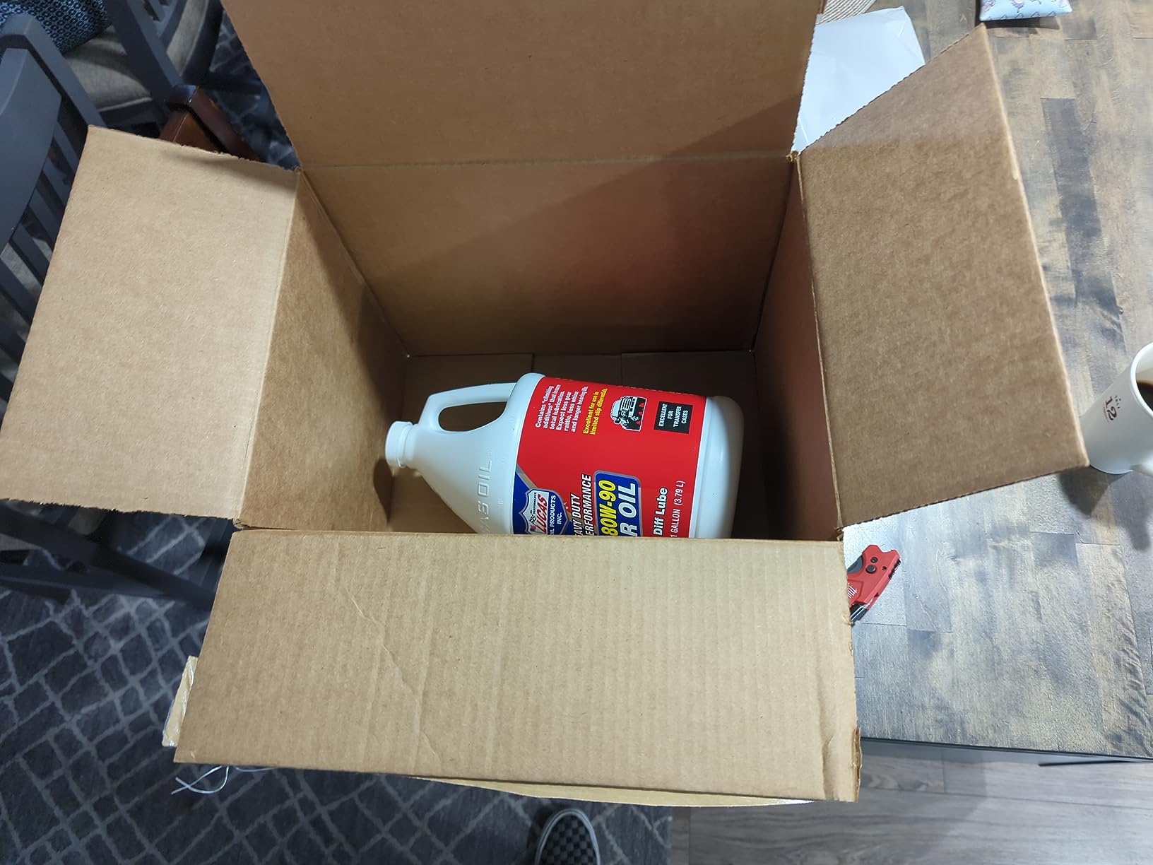 Lucas Oil 10046 SAE 80W-90 Heavy Duty Gear Oil - 1 Gallon customer photo 2