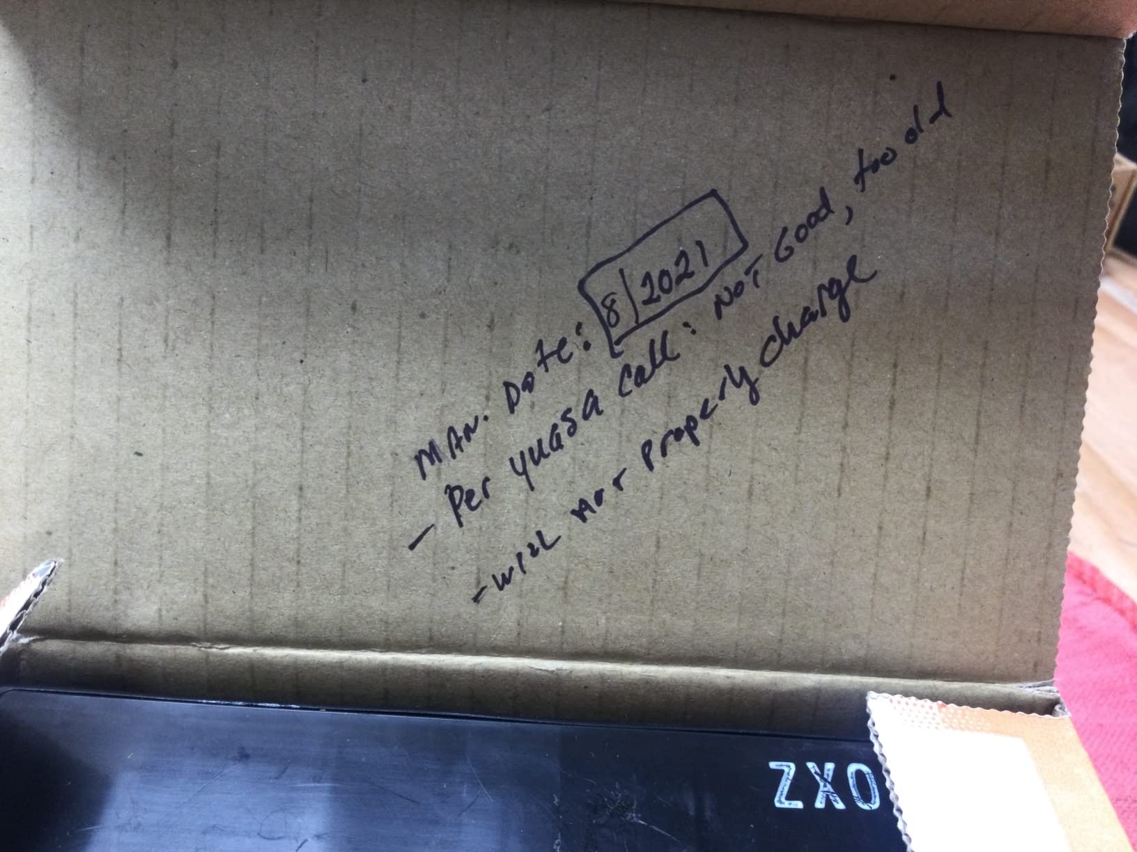 Yuasa YUAM7210A YTZ10S Factory Activated YTZ High Performance AGM Battery customer photo 1