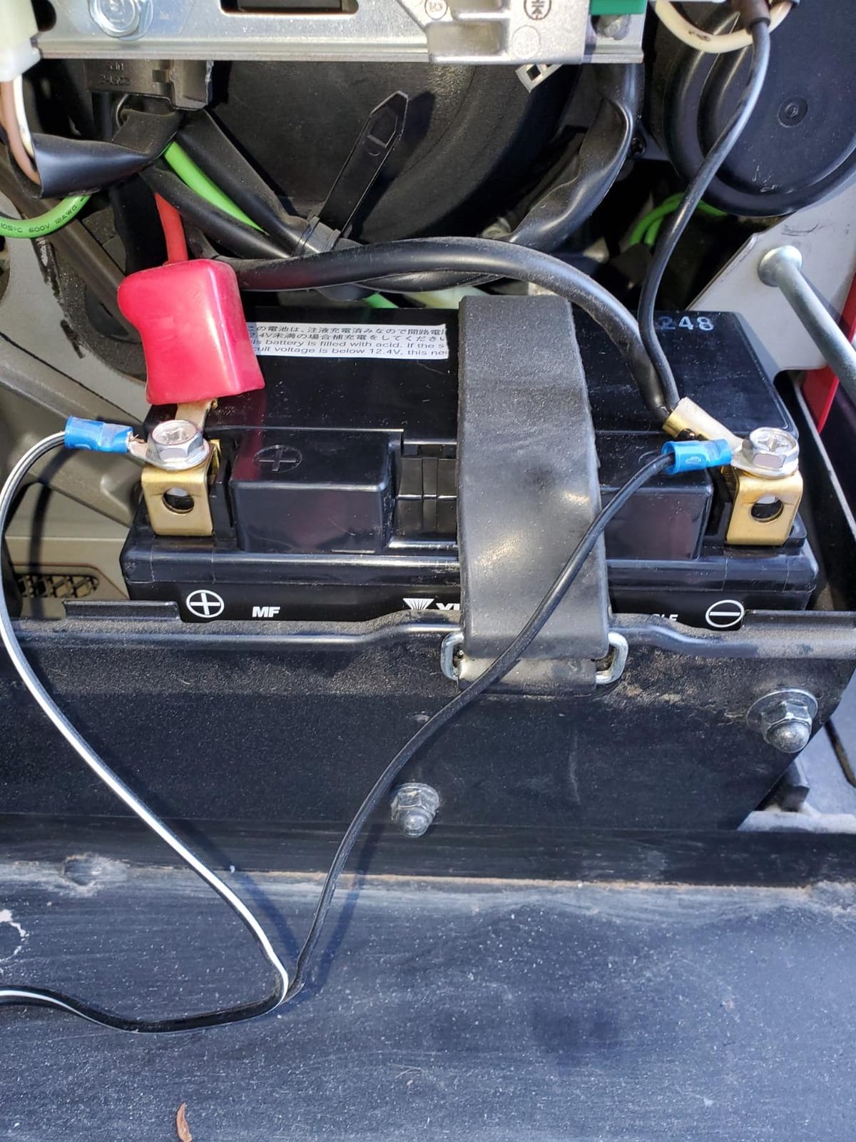 Yuasa YUAM7210A YTZ10S Factory Activated YTZ High Performance AGM Battery customer photo 2