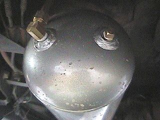 VIAIR 91050 5 Gallon 4-Port Air Reservoir Tank with 1/4