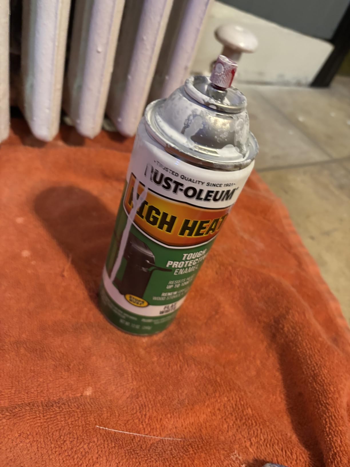 Rust-Oleum High Heat Flat Bar-B-Que Black Enamel Spray Paint customer photo 1