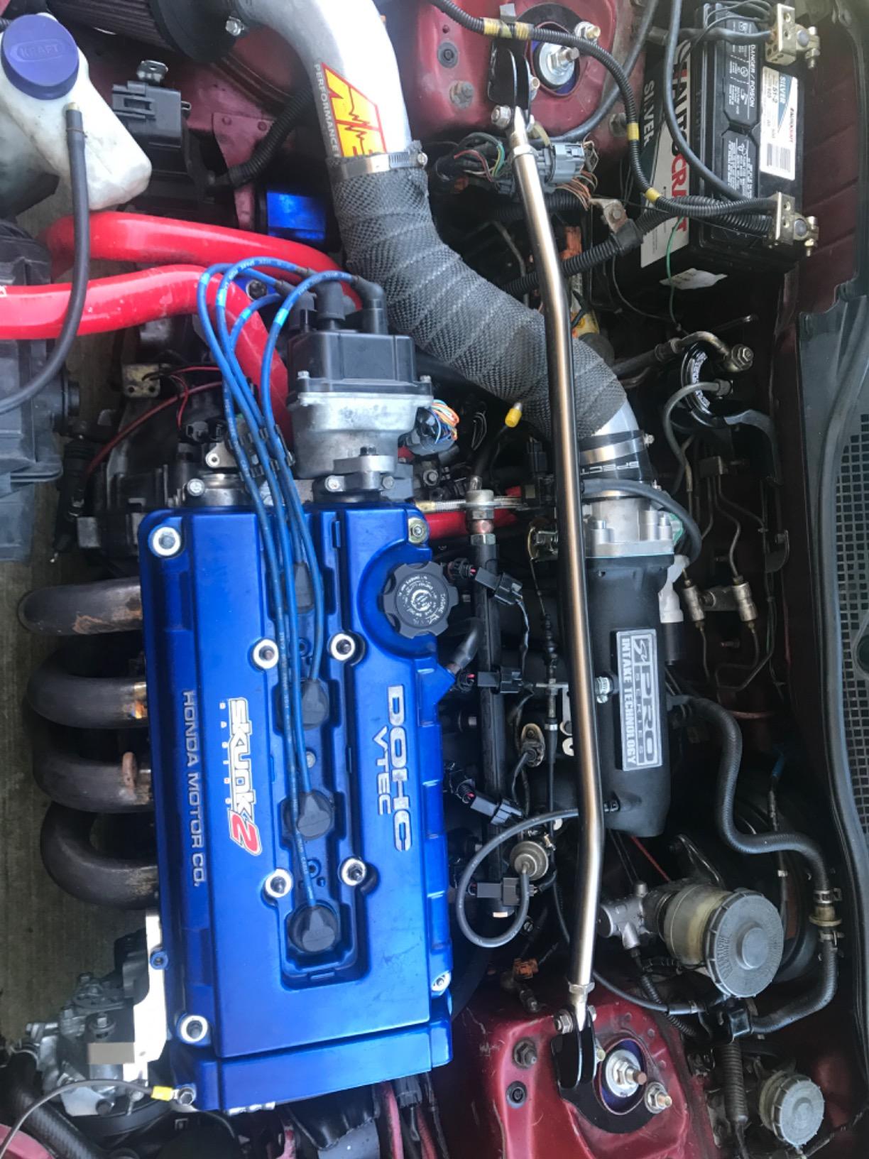 Skunk2 Racing 350-05-5000 Composite Fuel Rail Acura Honda B-Series Engines,Black customer photo 2