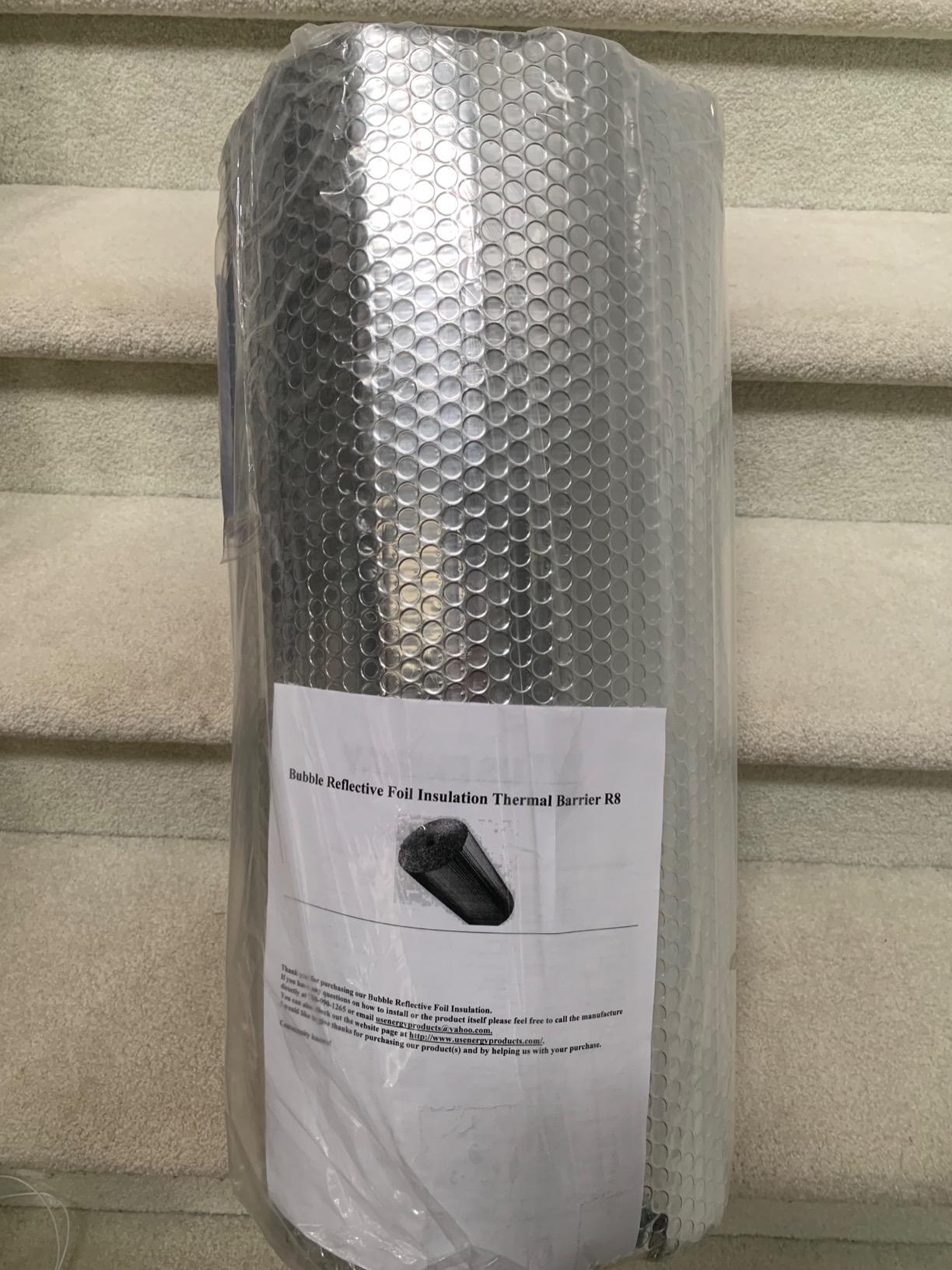 Reflectix BP24025 24-Inch by 25-Feet Bubble Pack Insulation, 1-Unit customer photo 2